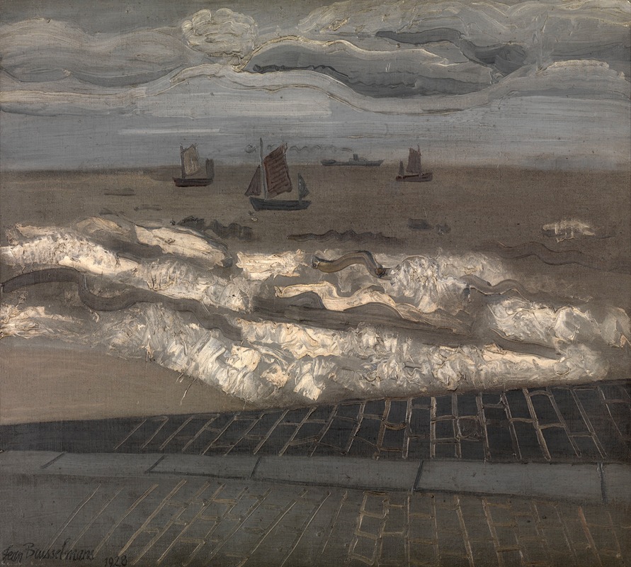 Jean Brusselmans - The Sea, a Symphony in Grey