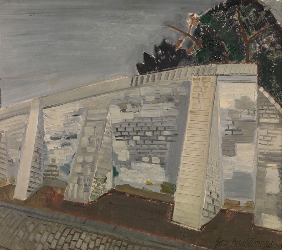 Jean Brusselmans - The White Wall