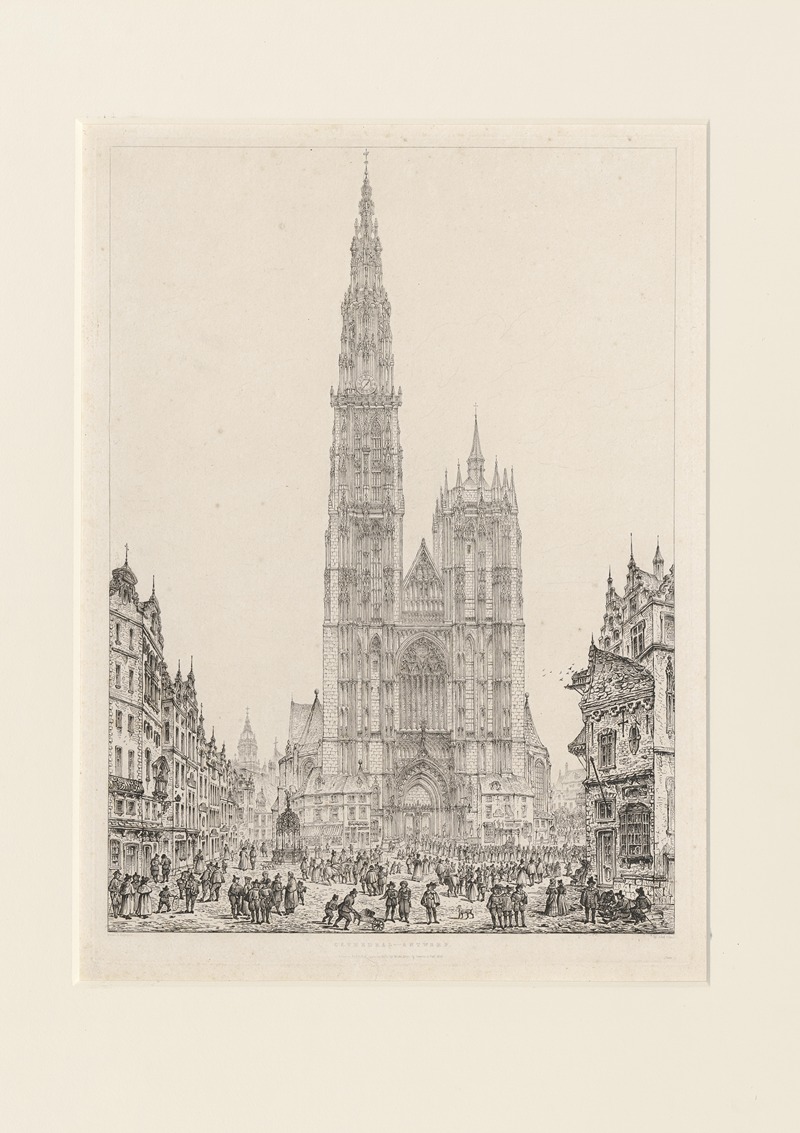 John Coney - De kathedraal van Antwerpen