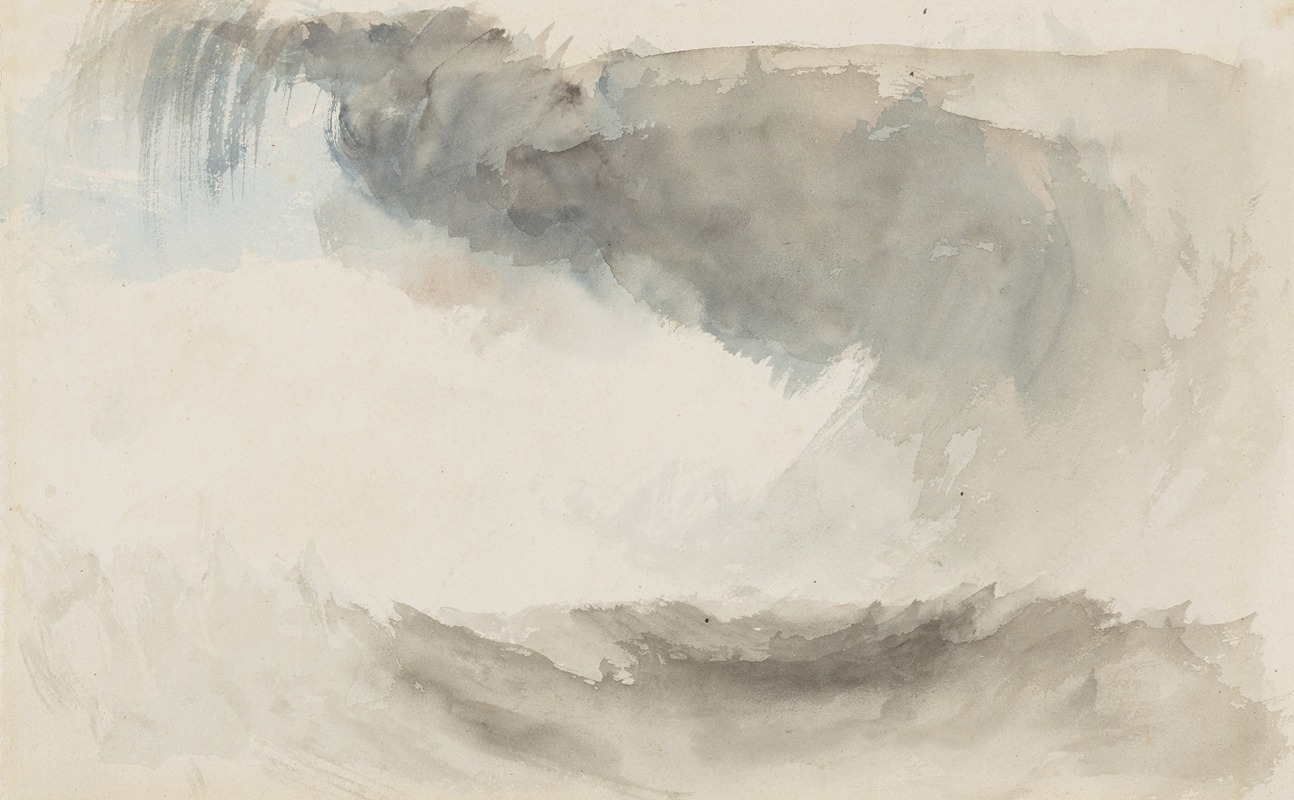 Joseph Mallord William Turner - A Storm at Sea