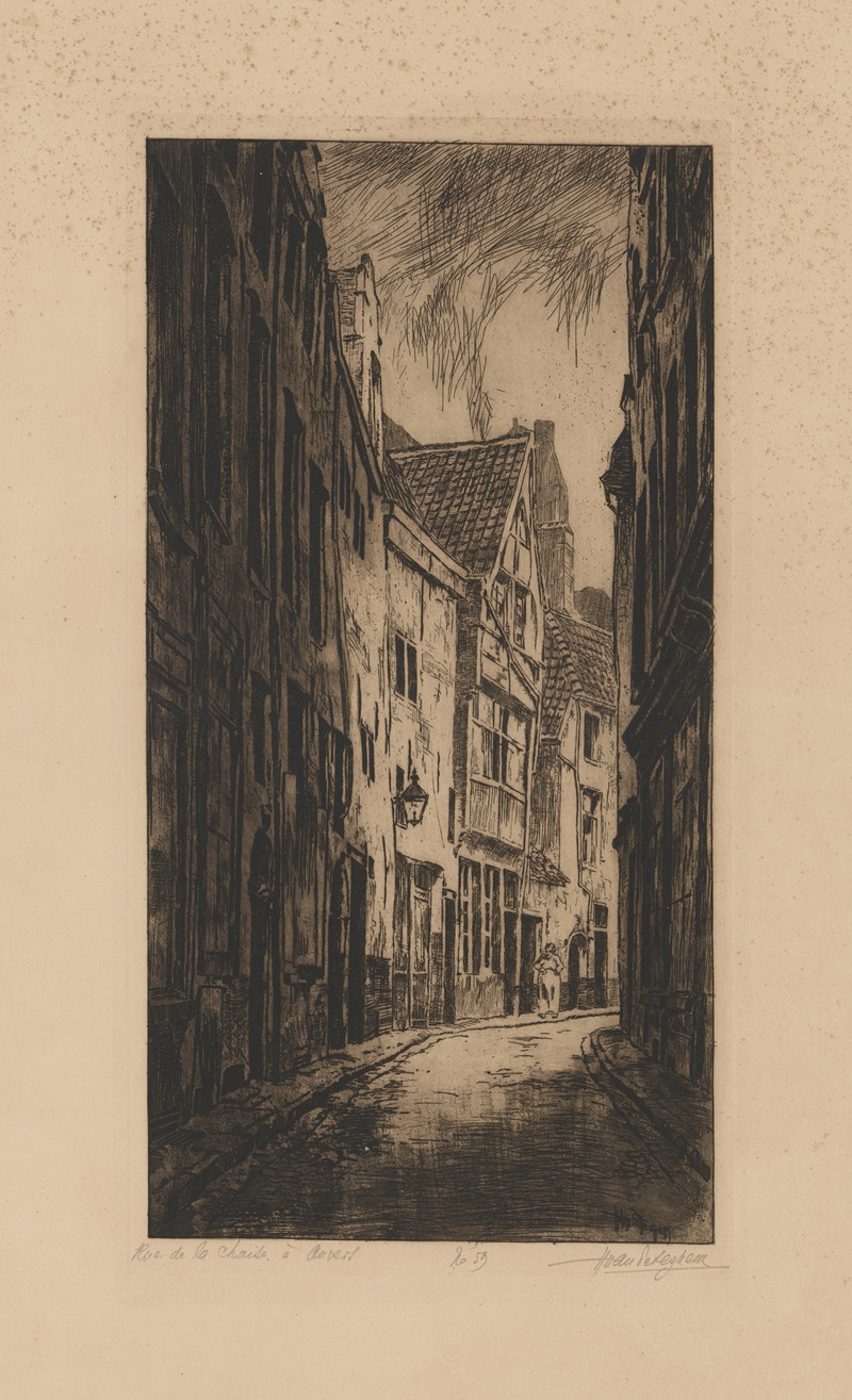 Louis-Joseph van Peteghem - De Stoelstraat, Antwerpen