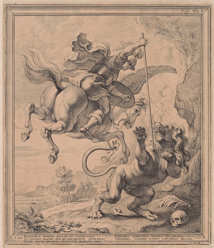 Peter Paul Rubens - Bellerophon Killing the Chimera