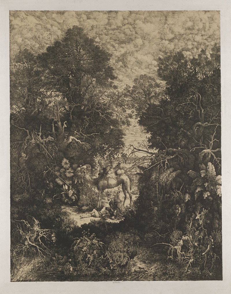 Rodolphe Bresdin - The Good Samaratan