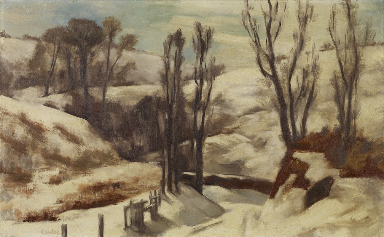 Russell Cowles - Road through the Hollow