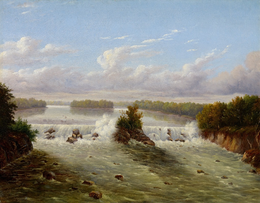 Seth Eastman - The Falls of St. Anthony