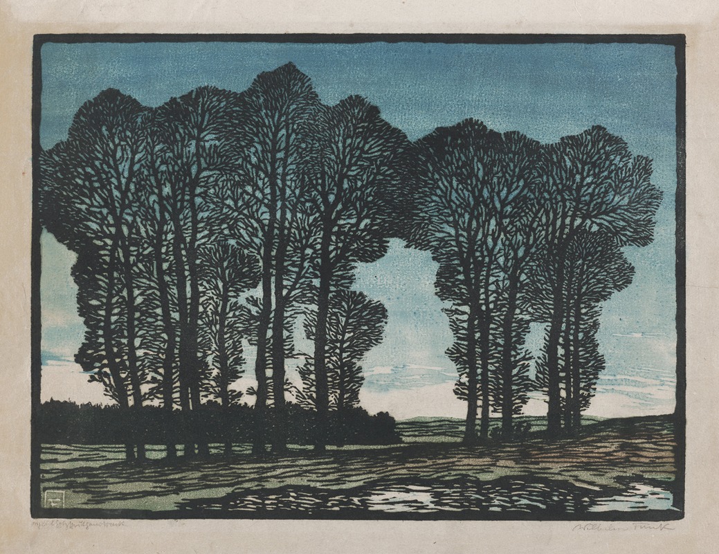 Wilhelm Heinrich Funk - Tall Trees