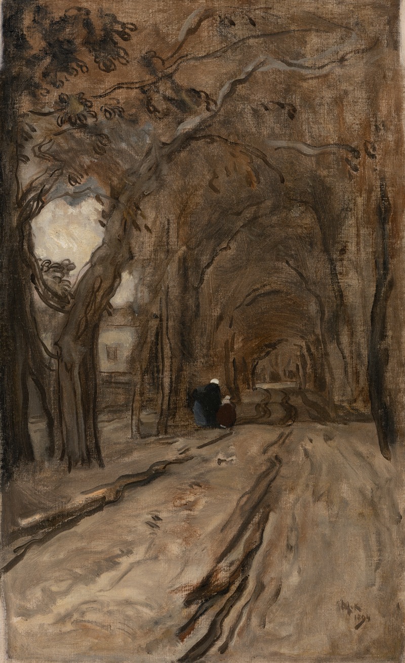 Willem van Konijnenburg - Stationstraat te Meerssen, Zuid-Limburg
