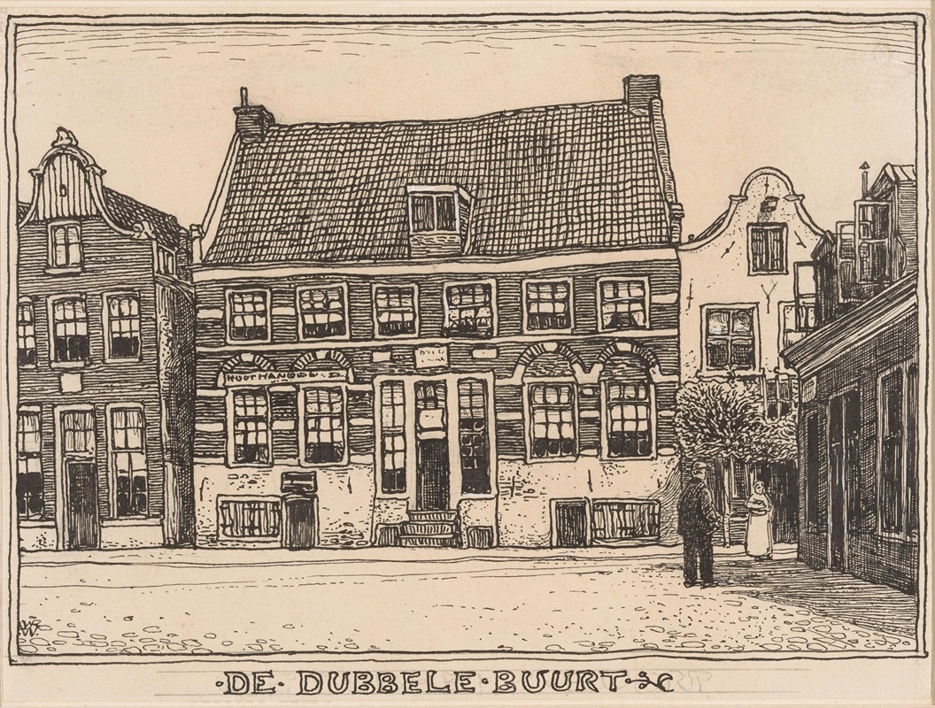 Willem Wenckebach - De Dubbele Buurt te Amsterdam