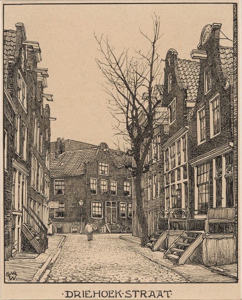 Willem Wenckebach - Driehoekstraat te Amsterdam