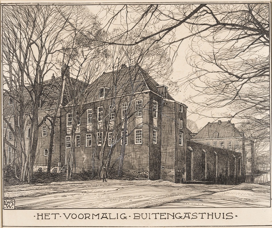 Willem Wenckebach - Het voormalig Buitengasthuis te Amsterdam