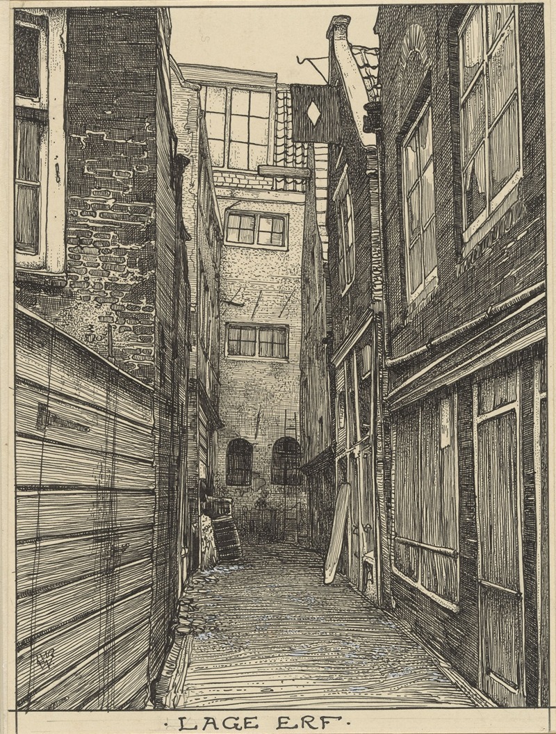 Willem Wenckebach - Lage Erf te Amsterdam