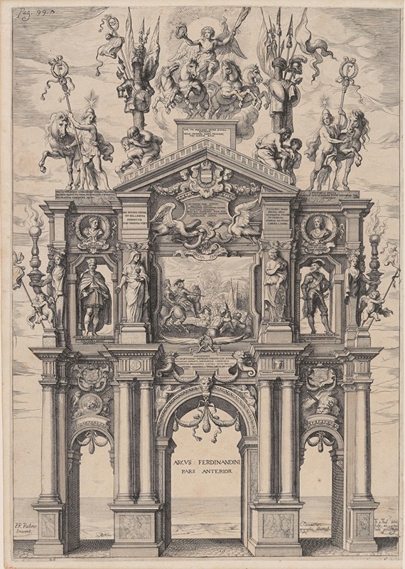 Peter Paul Rubens - The Triumphal Arch of Ferdinand