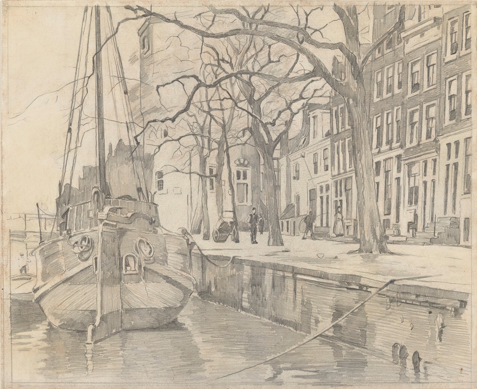 Willem Witsen - De Oude Waal te Amsterdam