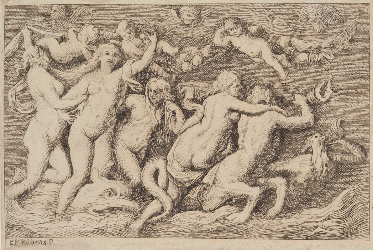 Peter Paul Rubens - Venus Rising from the Sea