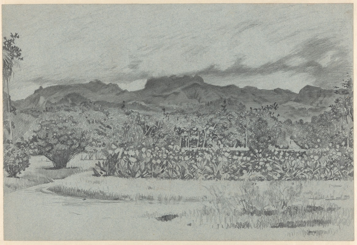 Willem Witsen - Indisch landschap