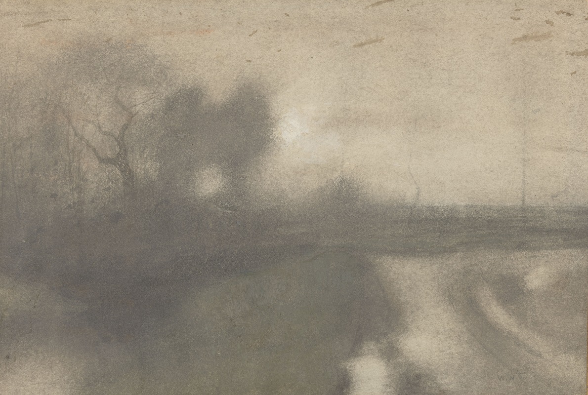 Willem Witsen - Schemerlandschap