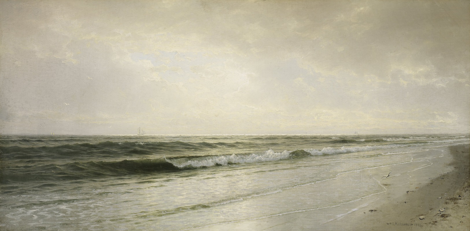 William Trost Richards - Quiet Seascape