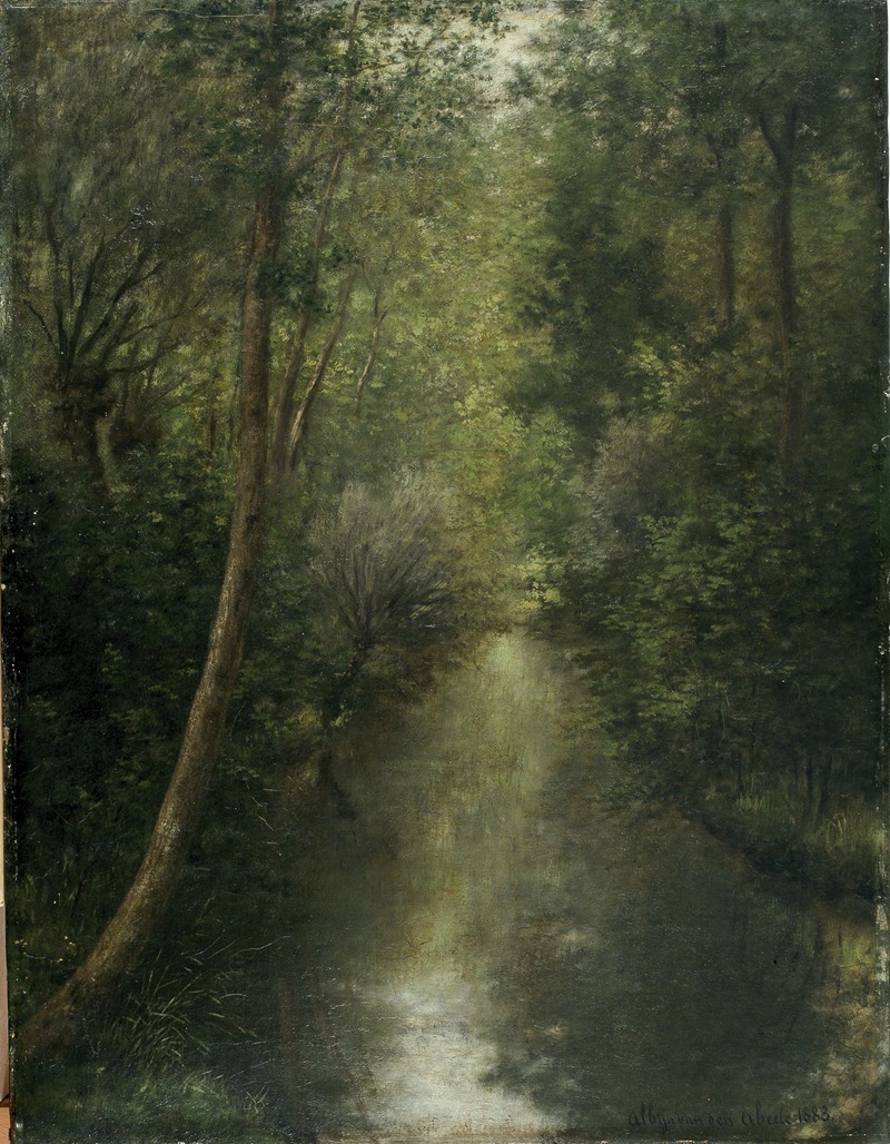 Albijn Van den Abeele - The River Zwalm in Munkzwalm