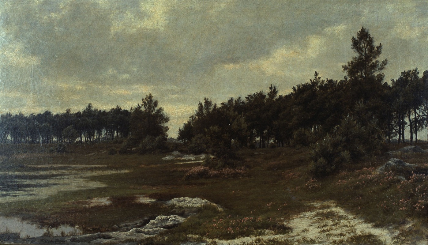 Alfred Elsen - Heath Landscape in the Kempen