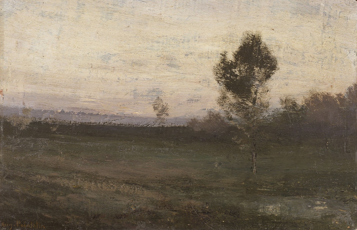 Auguste Emmanuel Pointelin - Landscape