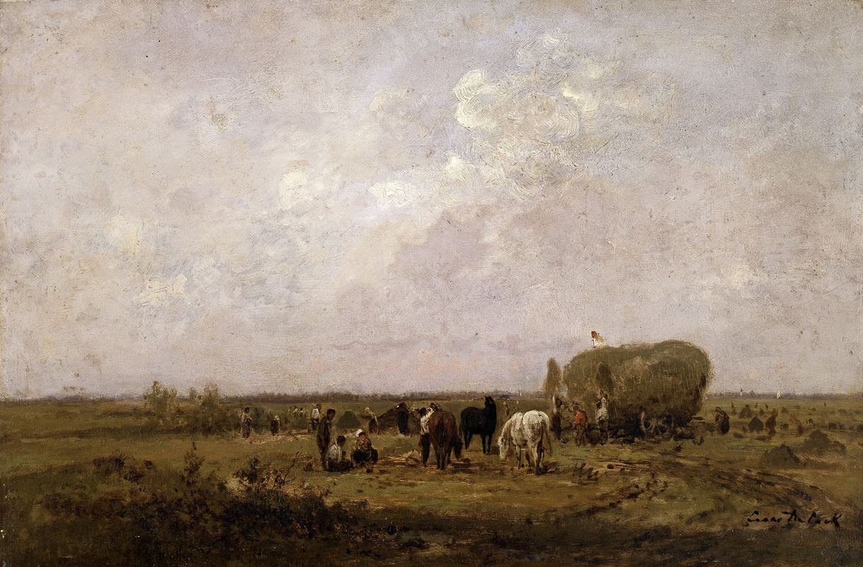 César De Cock - Haymaking