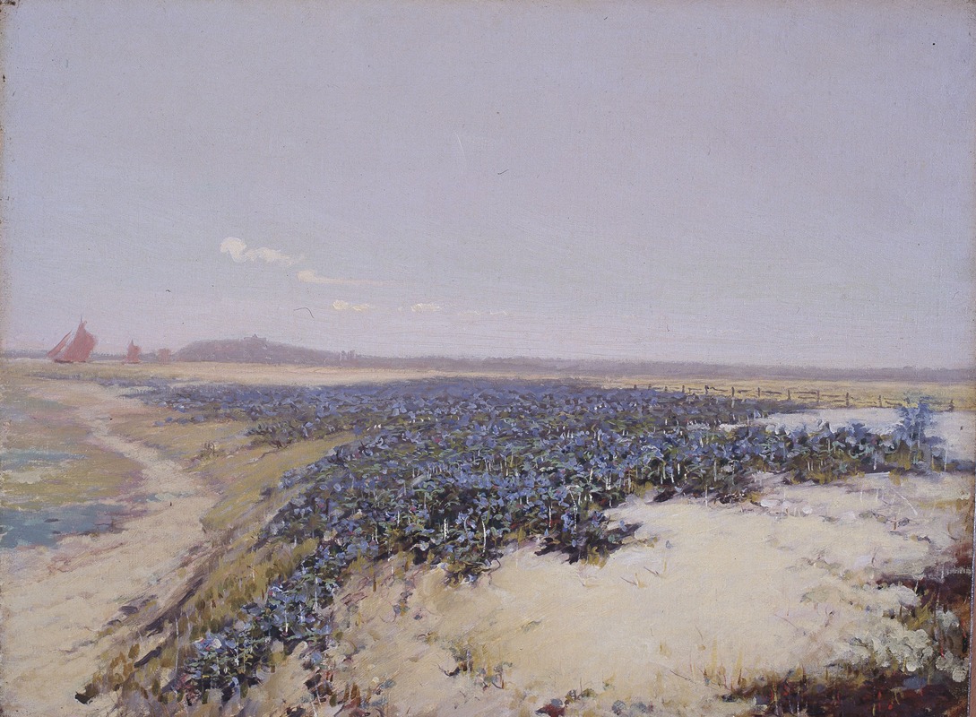 Charles Augustus C. Lasar - Flower-Covered Dunes