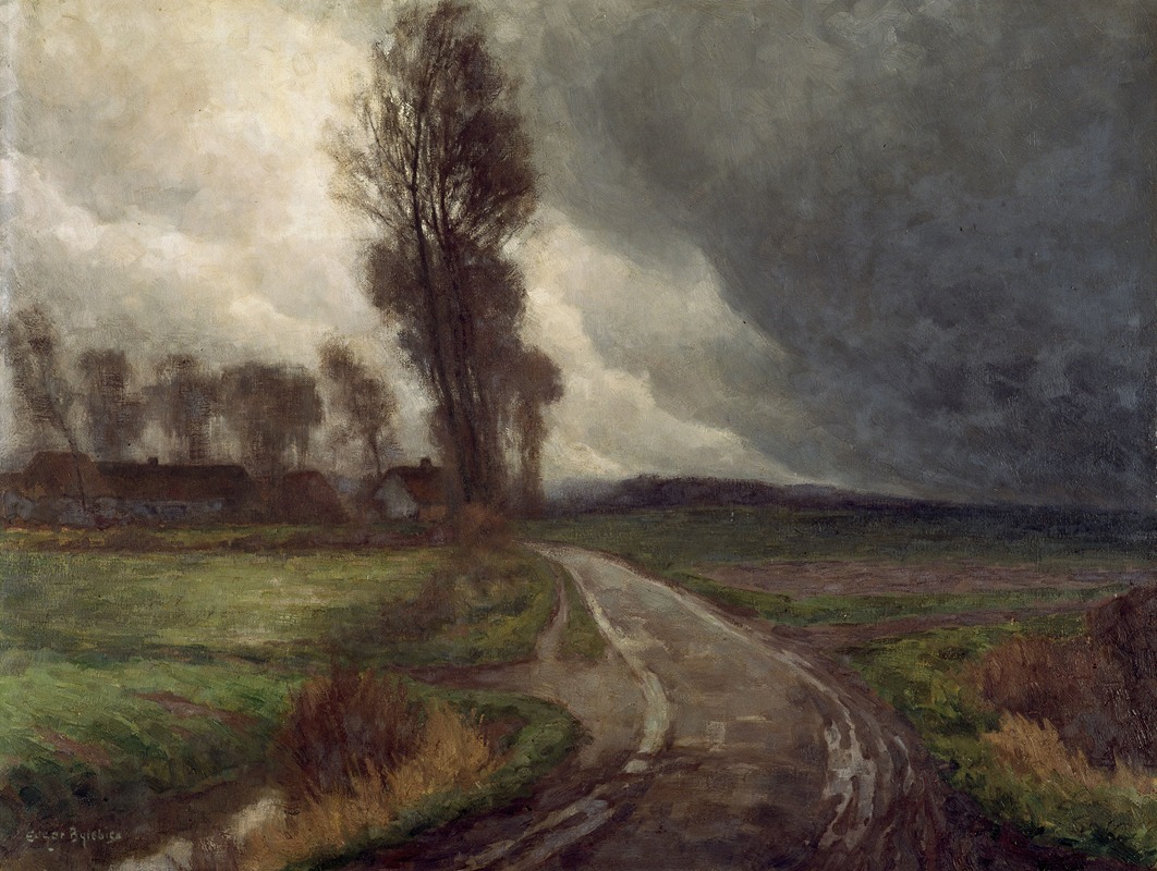 Edgar Bytebier - November in Sint-Martens-Bodegem (Dilbeek)