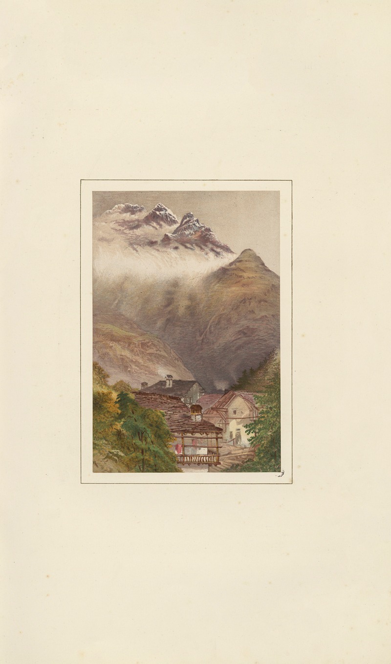 Elijah Walton - Near Cormayeur, cloud streamers