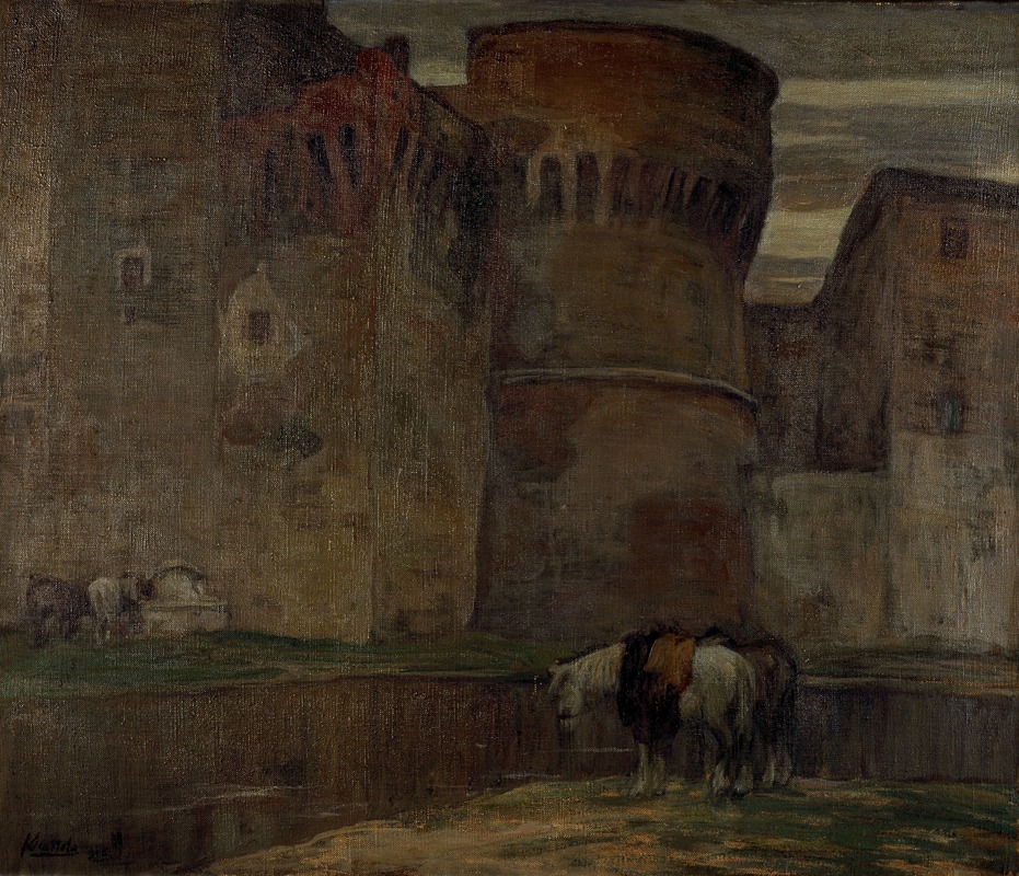 Ferruccio Scattola - A Castle in Umbria