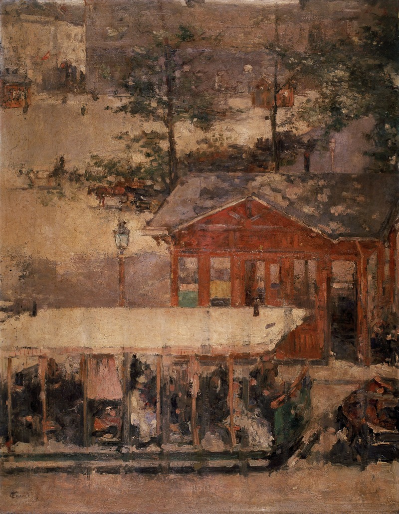Frantz Charlet - The Place Rogier in Brussels