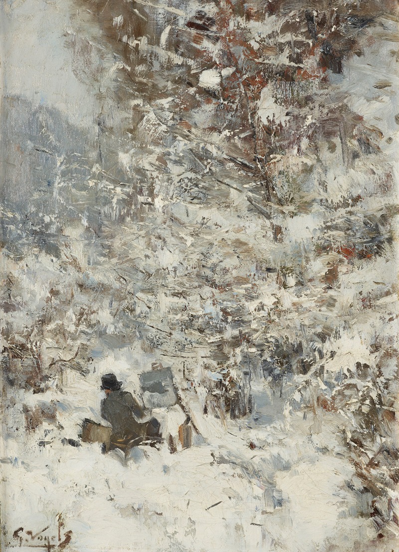 Guillaume Vogels - Pantazis in de sneeuw