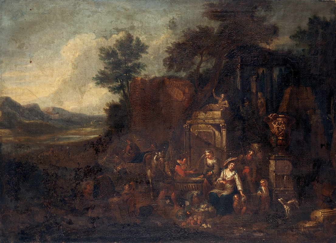 Ignatius de Beckers - Rebekah at the Well