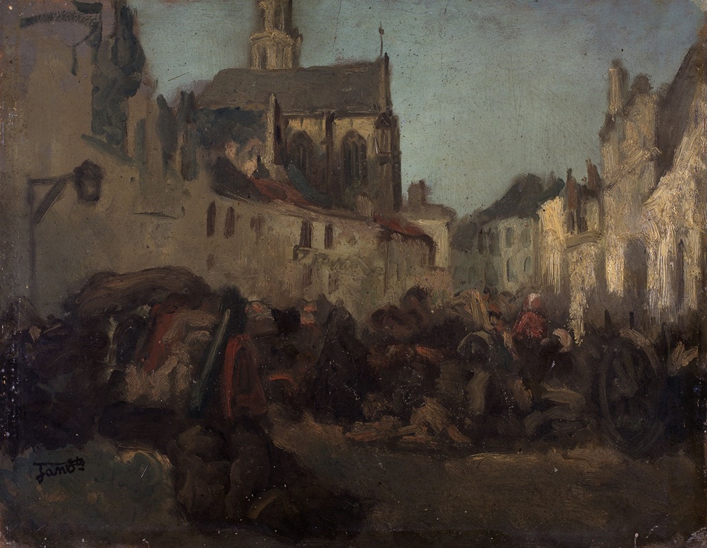 Jan Stobbaerts - The Market Place
