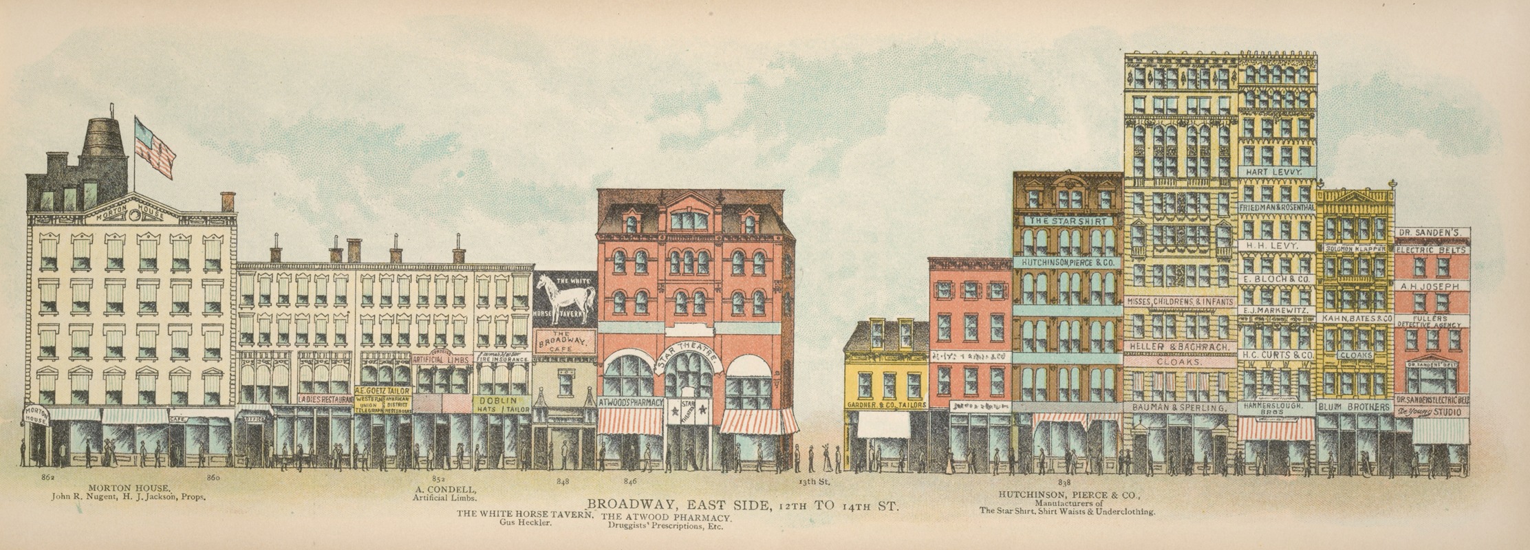 Mail & Express - Broadway, East Side. 12th to 14th St.