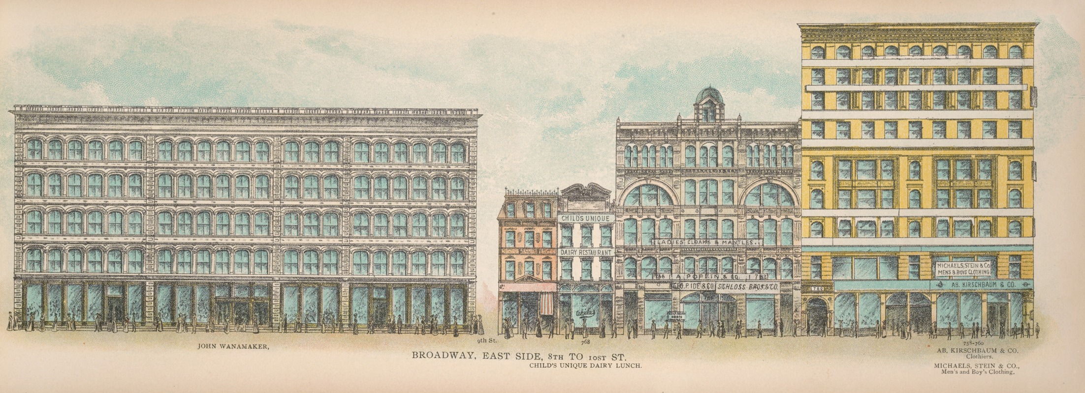 Mail & Express - Broadway, East Side. 8th to 10th St.