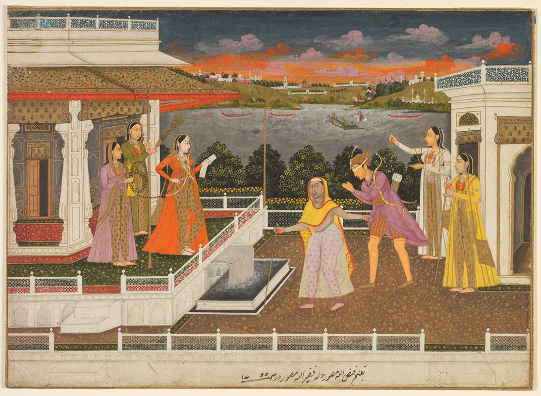 Fayzullah - A blindfolded suitor is brought before a princess