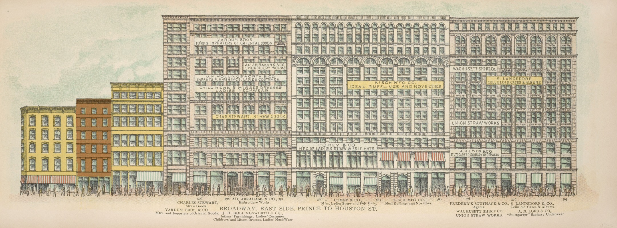 Mail & Express - Broadway, East Side. Prince to Houston St.