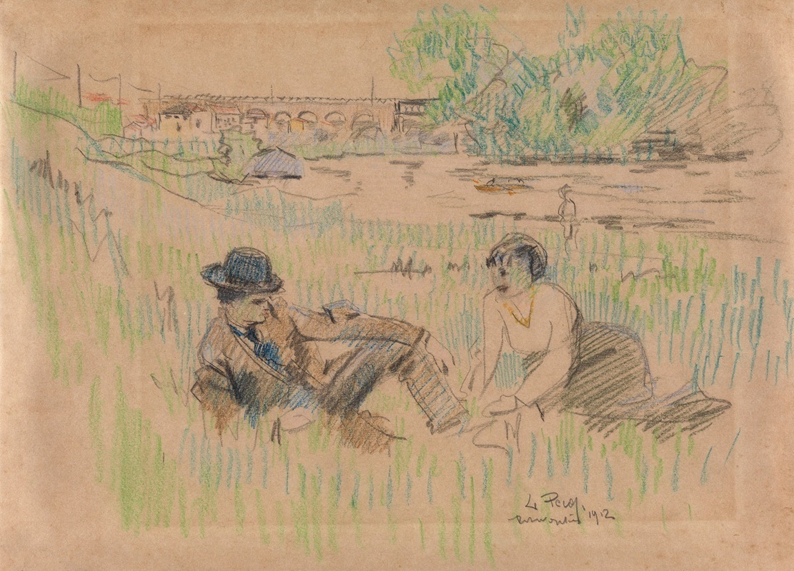 Rik Wouters - On the Banks of the Seine – Nel and Simon-Levy