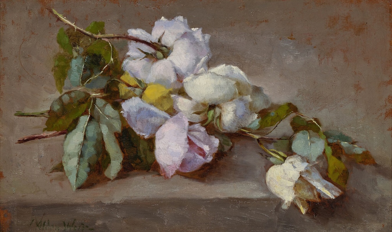 Julian Alden Weir - Roses