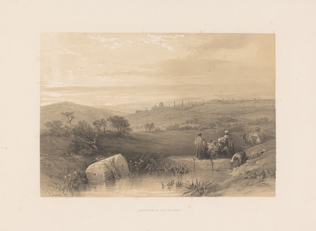 François Stroobant - Jérusalem du cote du Nord