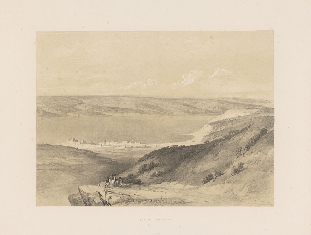 François Stroobant - Lac de Tibériate