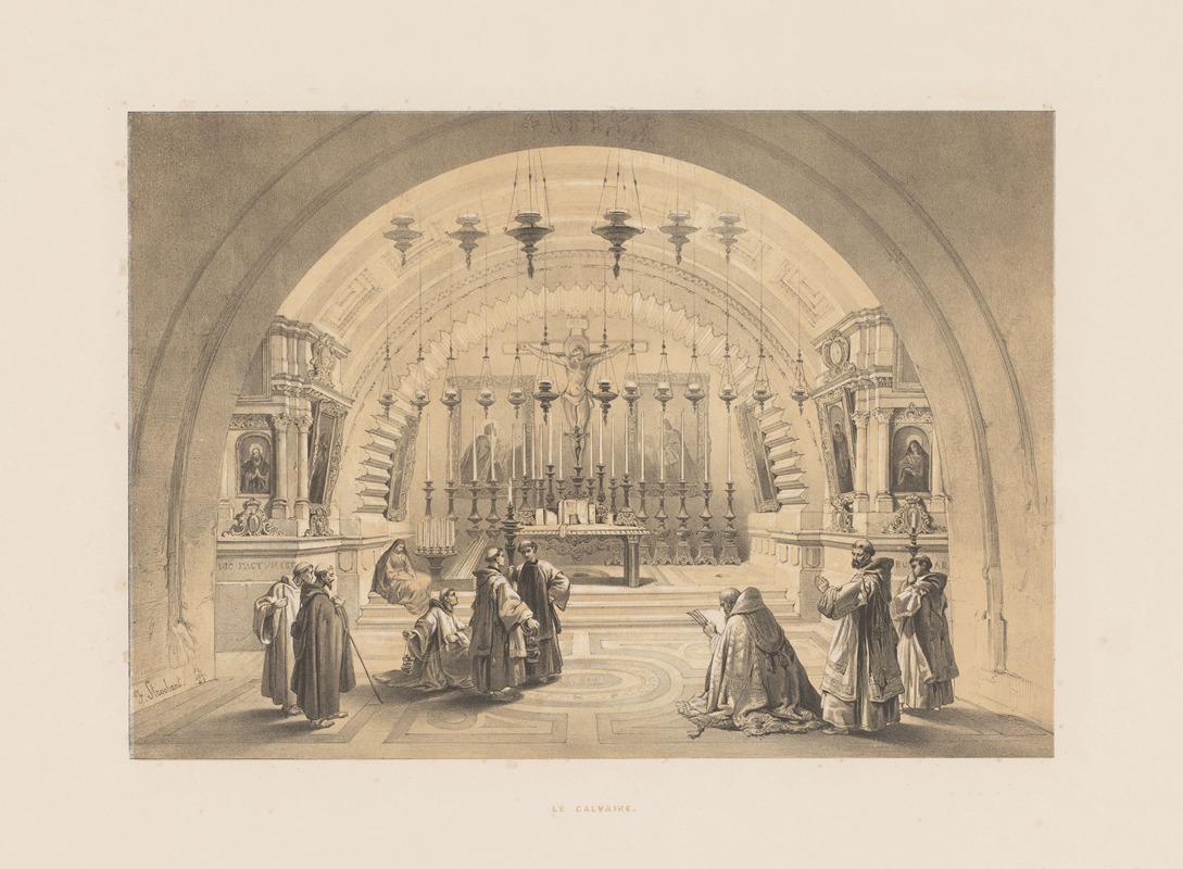 François Stroobant - Le calvaire