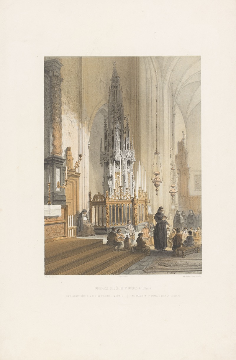 François Stroobant - Tabernacle in St James’s church, Louvain
