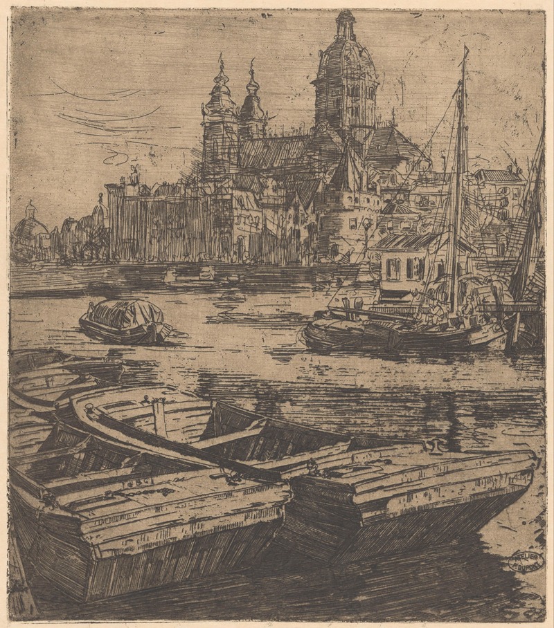 Pieter Dupont - Basiliek van de Heilige Nicolaas in Amsterdam