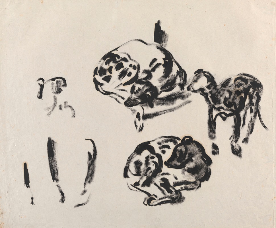 Rik Wouters - Study of Dogs