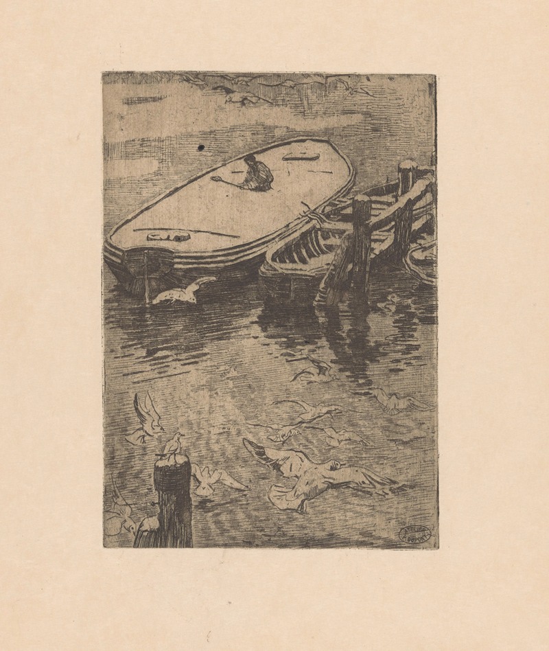 Pieter Dupont - Schuiten in de winter