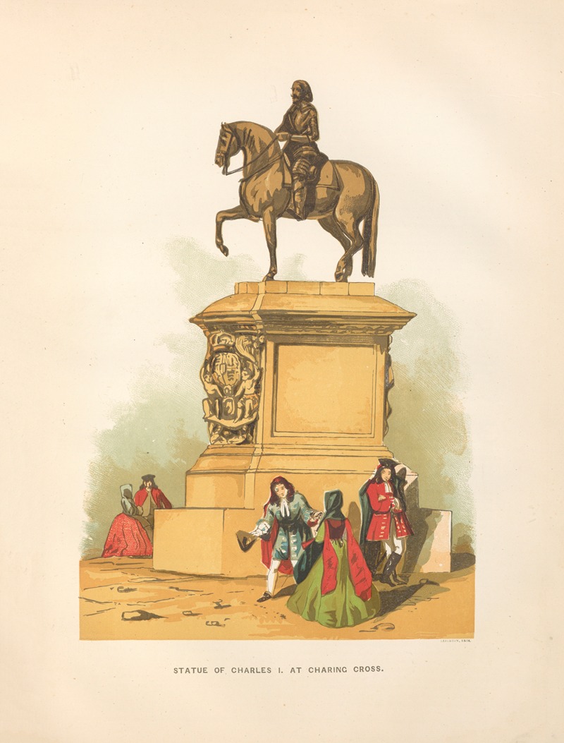 Charles Knight - Statue of Charles I. at Charing Cross