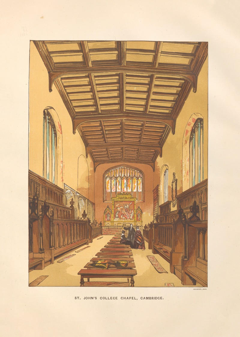 Charles Knight - St. John’s College Chapel, Cambridge