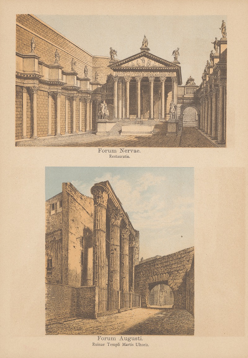 Christoph Ziegler - Forum Nervae, Forum Augusti