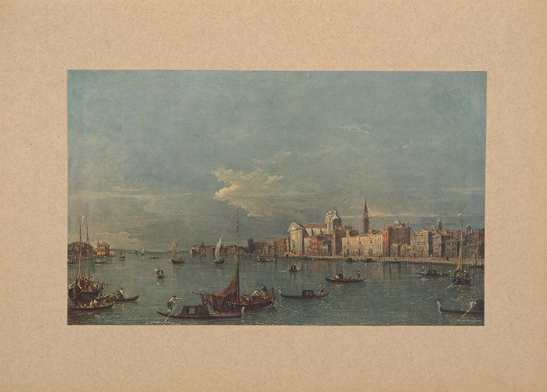 Corrado Ricci - Francesco‎ ‎Guardi,‎ ‎Le‎ ‎Zattere